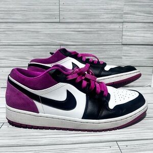 Nike Air Jordan 1 Low "Active Fuchsia" - Men's Size 10